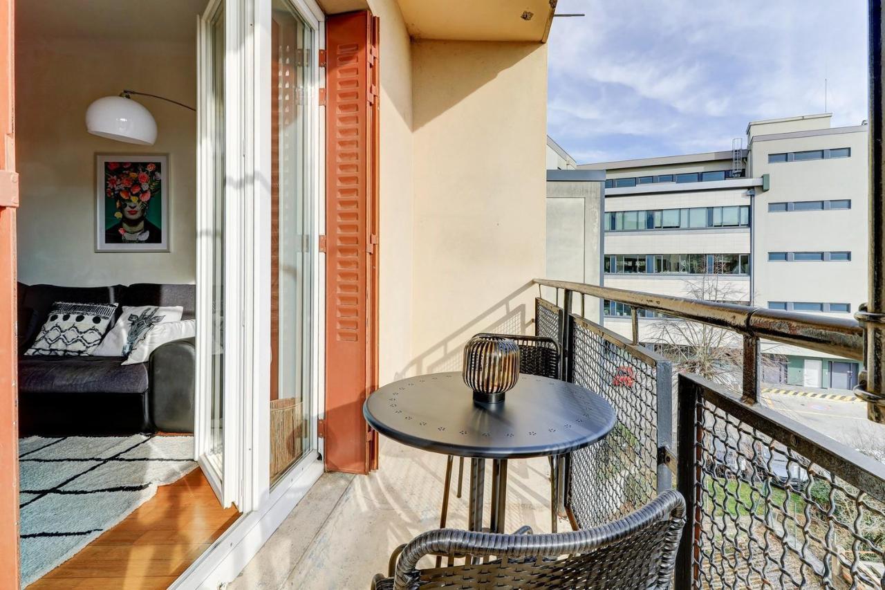 Ferienwohnung Le Contemporain ~ Balcon ~ Parking Dijon Exterior foto