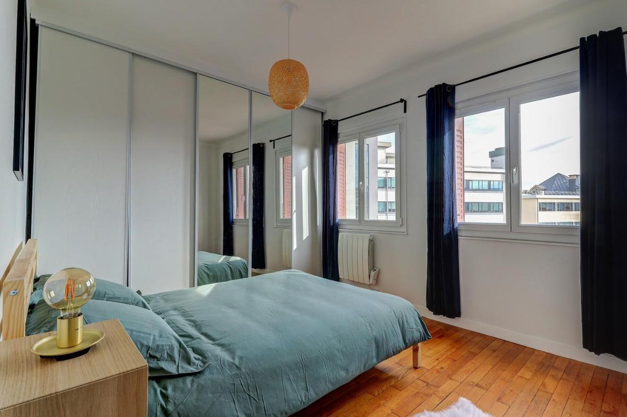 Ferienwohnung Le Contemporain ~ Balcon ~ Parking Dijon Exterior foto