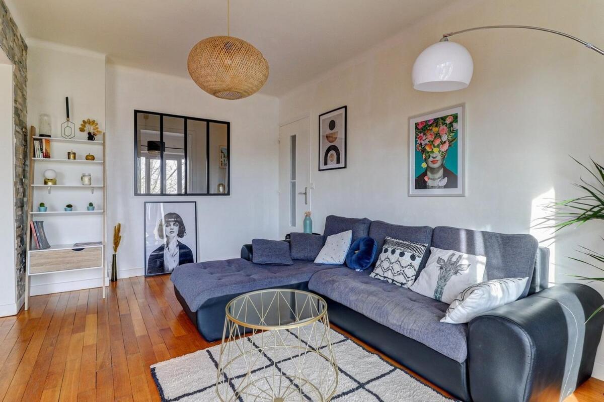Ferienwohnung Le Contemporain ~ Balcon ~ Parking Dijon Exterior foto